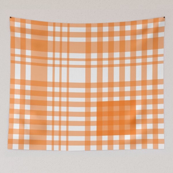 Item preview, Gingham Quooki Gingham Orange designed and sold by Quooki.