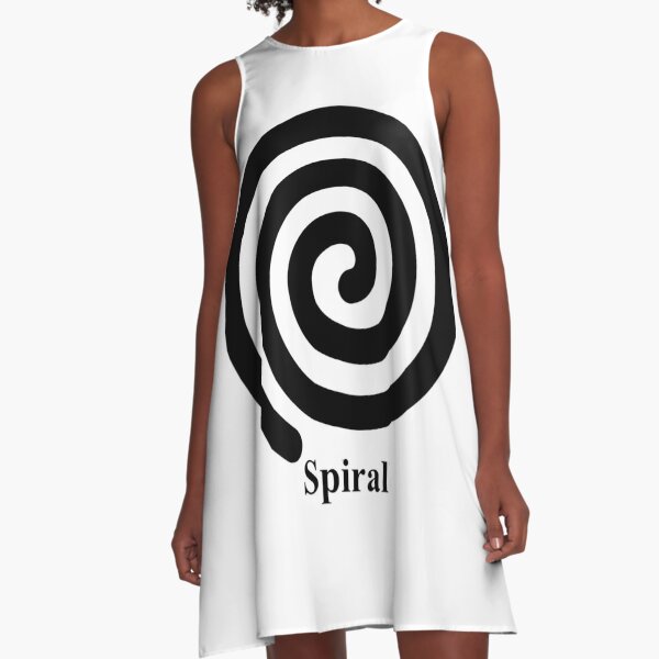 Spiral 2 A-Line Dress