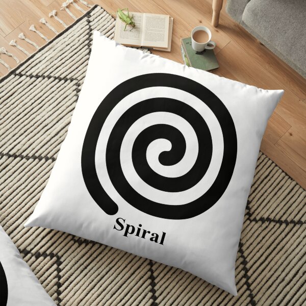 Spiral 2 Floor Pillow