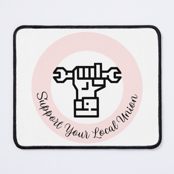 Item preview, Support Your Local Union l Pink designed and sold by GabbyC03.