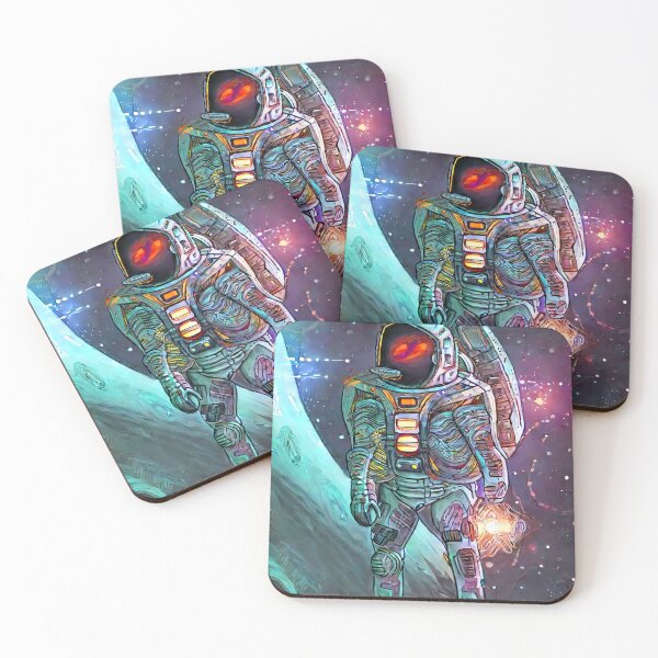 Item preview, Alien In Space Wandering designed and sold by Peelya.