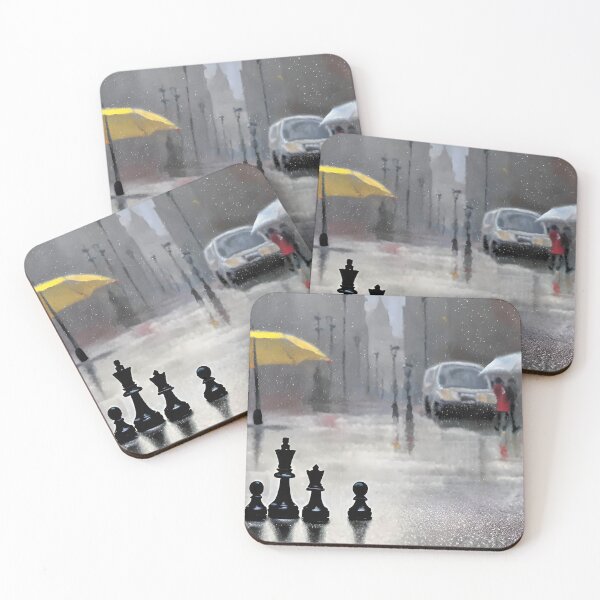 Item preview,  Rainy Days and Chess designed and sold by LRenee Art Studio.