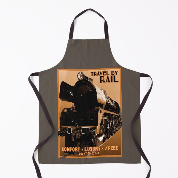 Item preview, Retro Steam Rail Travel_06 designed and sold by SEADOGPRINTS.