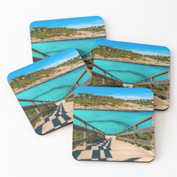 Item preview, Cala Mendia summer vacation stairs to the beach designed and sold by Marc Alexander Kunze.