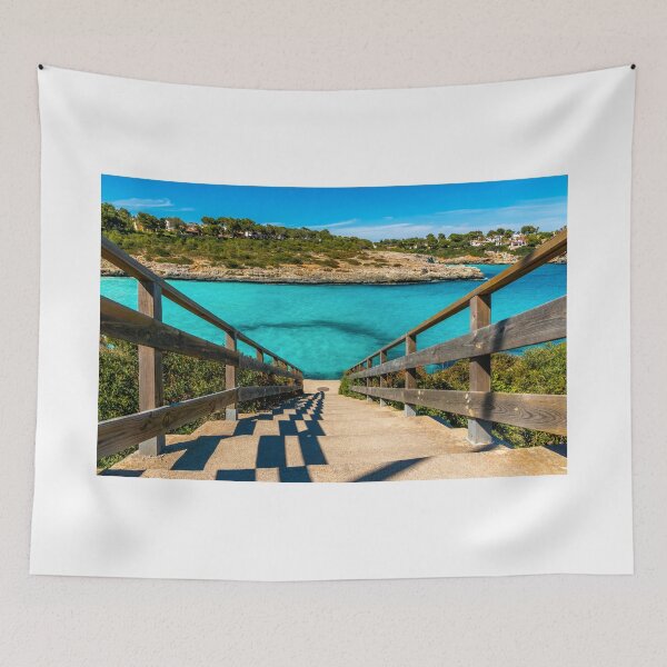 Item preview, Cala Mendia summer vacation stairs to the beach designed and sold by Marc Alexander Kunze.
