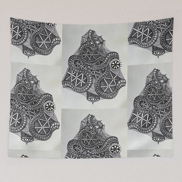 Item preview, Hand inked etchings Tattooed ? designed and sold by BuyBuyBirdie.