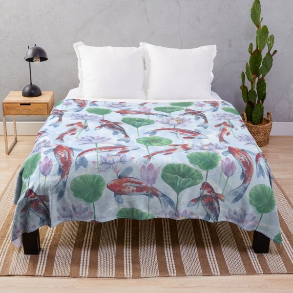 Item preview, Koi Fish Pond - Ripple Ver.| Japanese Pattern design designed and sold by Polariszero.