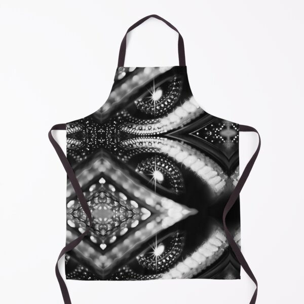 Item preview, Snake Eyes Kundalini Rising Mirrored Black and White designed and sold by SpiritGifts.