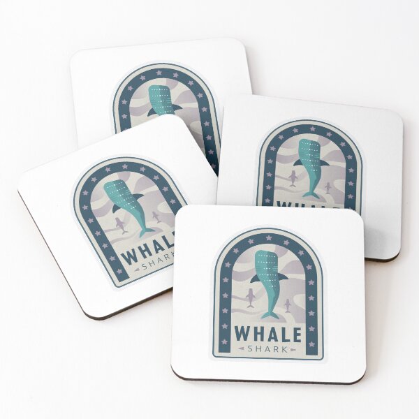 Item preview, Whale Shark Badge designed and sold by Erin Pascal Designs.