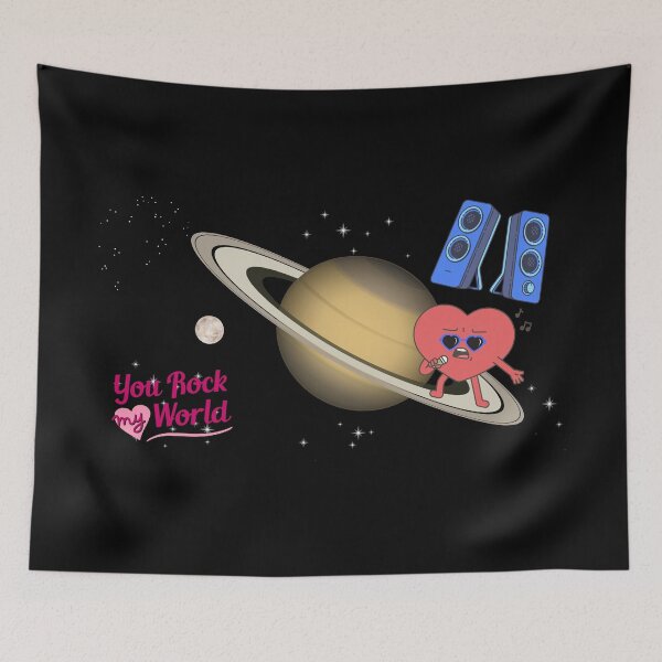 Item preview, You Rock My World: Valentine's Day Heart Singing designed and sold by theprof2021.