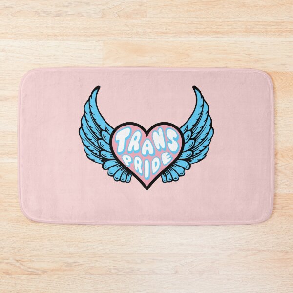 Item preview, Trans Pride Winged Heart designed and sold by everything4eva.