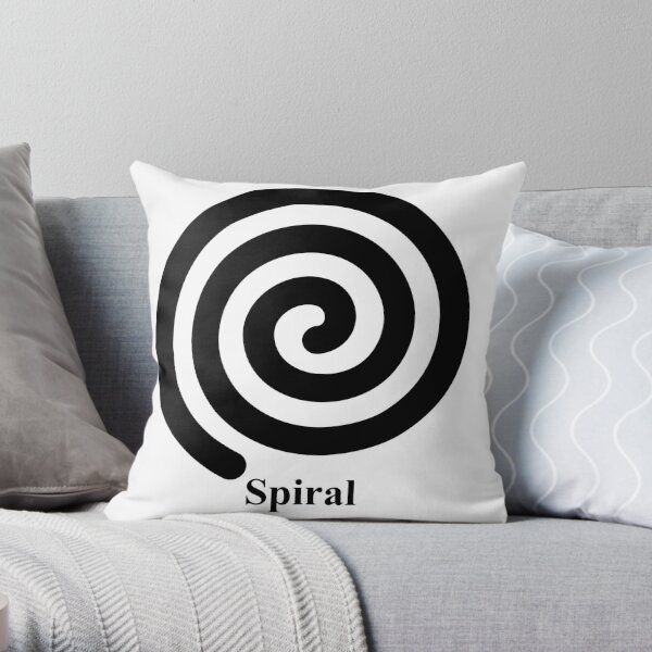 Spiral 2 Throw Pillow