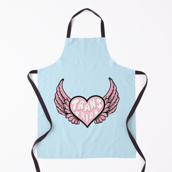 Item preview, Trans Pride Winged Heart Pink designed and sold by everything4eva.