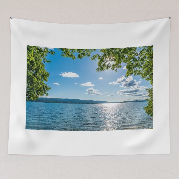 Item preview, Summer at the beautiful Lake Constance with a lake view designed and sold by Marc Alexander Kunze.