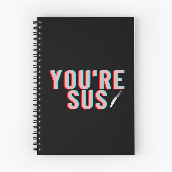 Item preview, You're SUS Fun and Funny Gamer Gift Design designed and sold by barretp27.