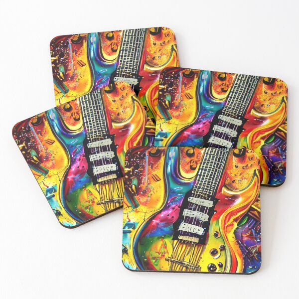 Artikelvorschau, Explodierendes Gitarrendesign entworfen und verkauft von DopeDesign111.