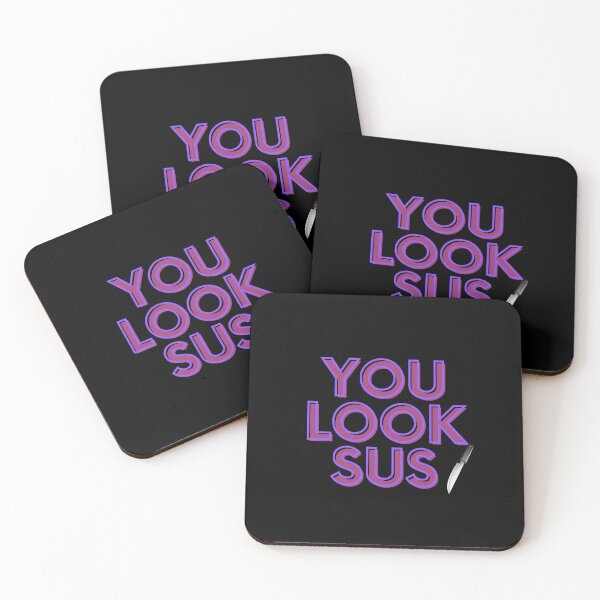 Item preview, You Look SUS Fun and Funny Gamer Gift Design designed and sold by barretp27.