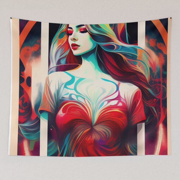 Item preview, Woman In Red designed and sold by CocoaWahine.