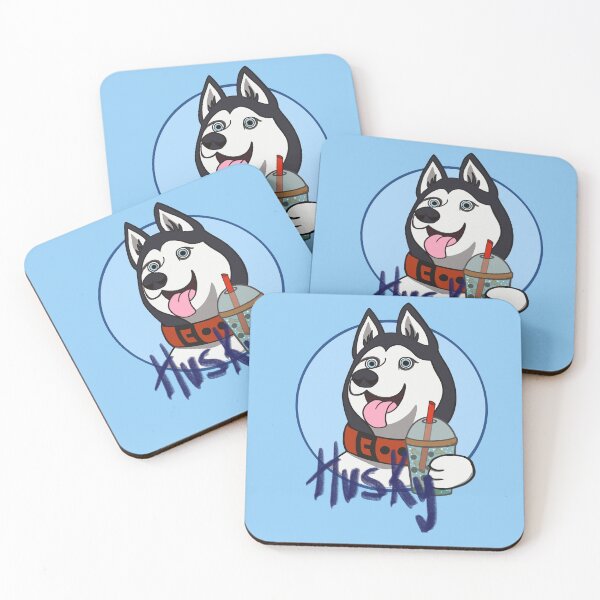 Item preview, Husky loves bobba designed and sold by lillysunflowers.