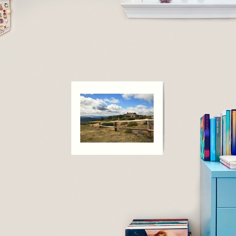 Autumn Afternoon at Craig's Hut, Mt Stirling, Australia Art Print