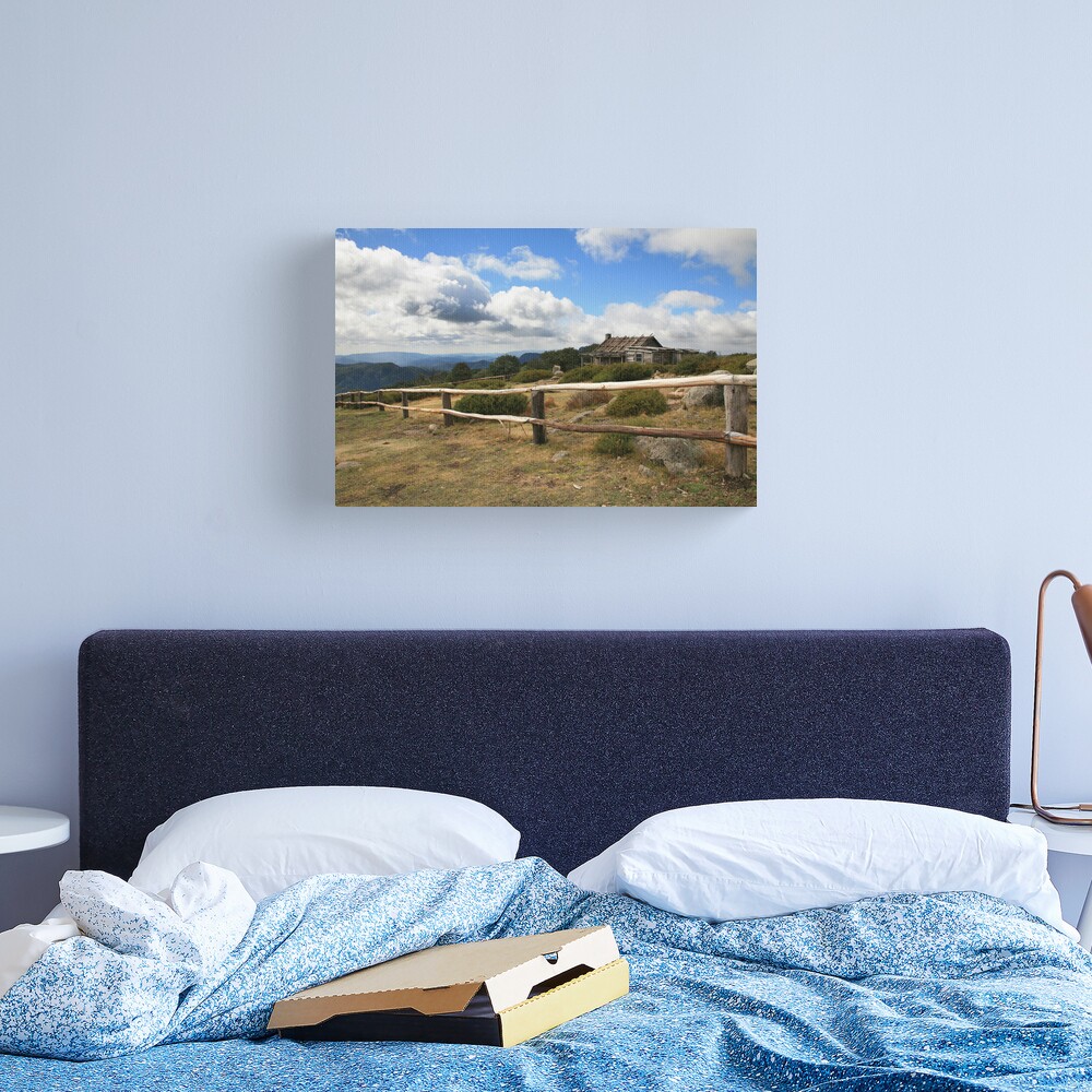 Autumn Afternoon at Craig's Hut, Mt Stirling, Australia Canvas Print
