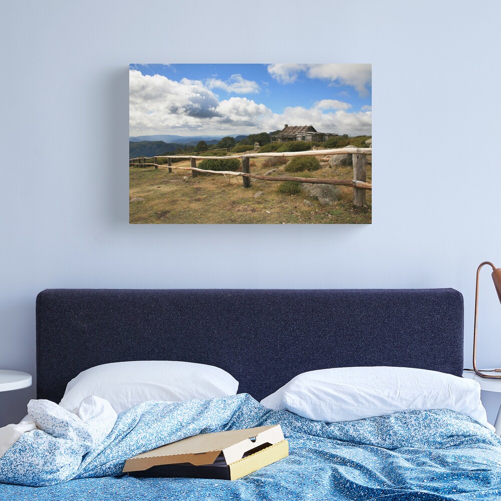 Autumn Afternoon at Craig's Hut, Mt Stirling, Australia Canvas Print