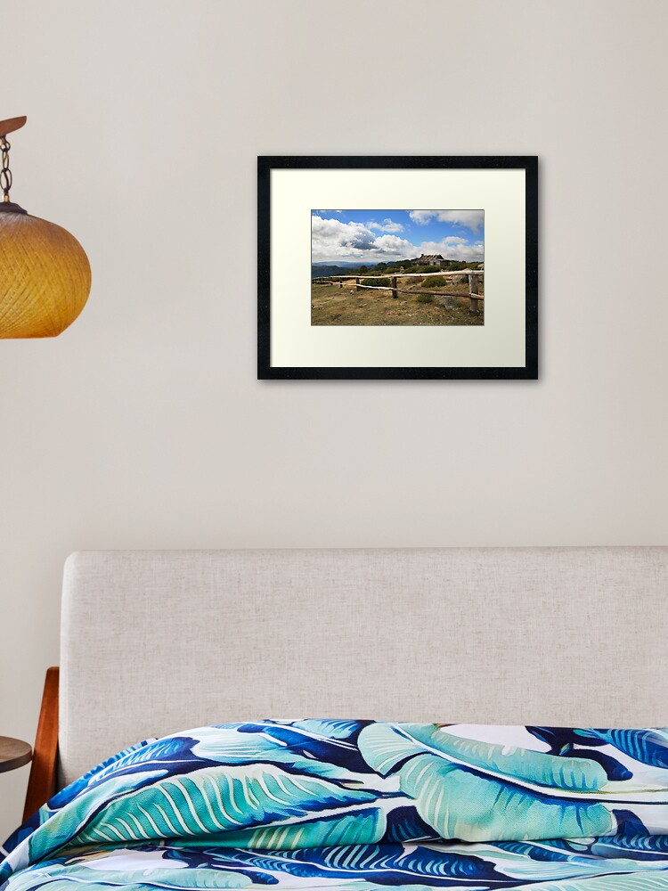 Thumbnail 1 of 7, Framed Art Print, Autumn Afternoon at Craig's Hut, Mt Stirling, Australia designed and sold by Michael Boniwell.