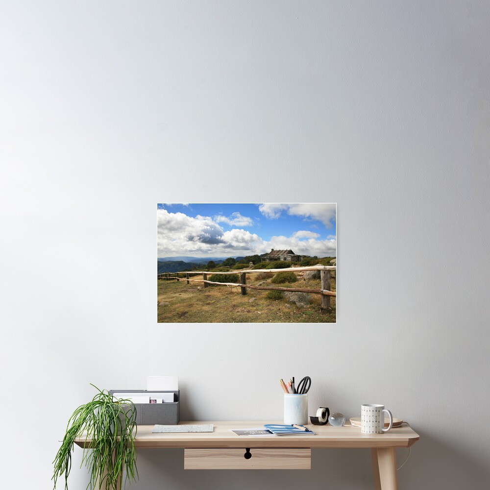 Autumn Afternoon at Craig's Hut, Mt Stirling, Australia Poster