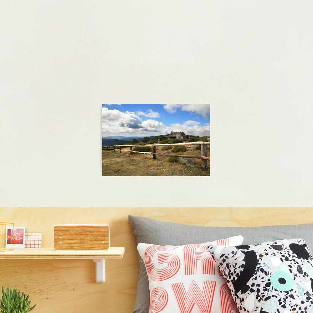 Autumn Afternoon at Craig's Hut, Mt Stirling, Australia Photographic Print