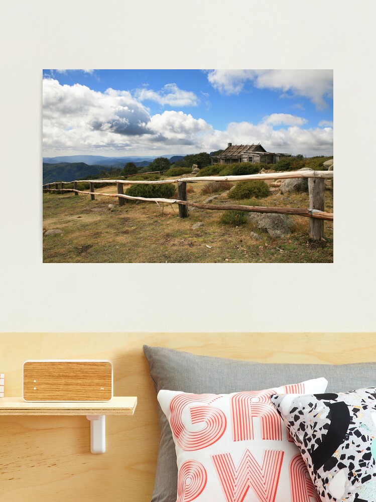 Thumbnail 1 of 3, Photographic Print, Autumn Afternoon at Craig's Hut, Mt Stirling, Australia designed and sold by Michael Boniwell.