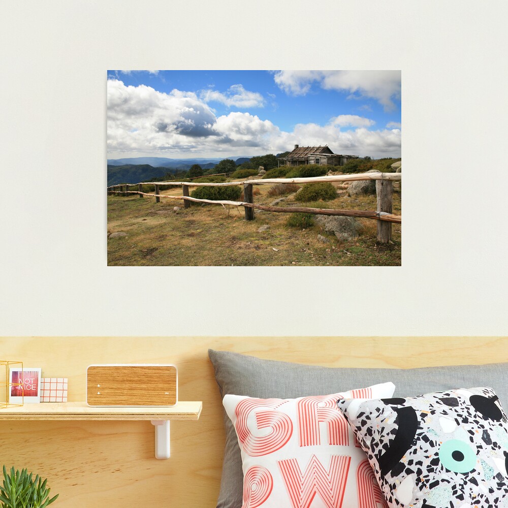 Autumn Afternoon at Craig's Hut, Mt Stirling, Australia Photographic Print