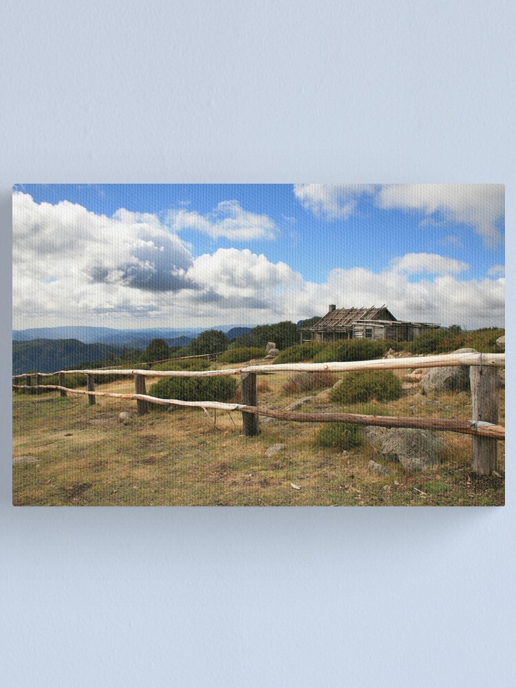 Alternate view of Autumn Afternoon at Craig's Hut, Mt Stirling, Australia Canvas Print