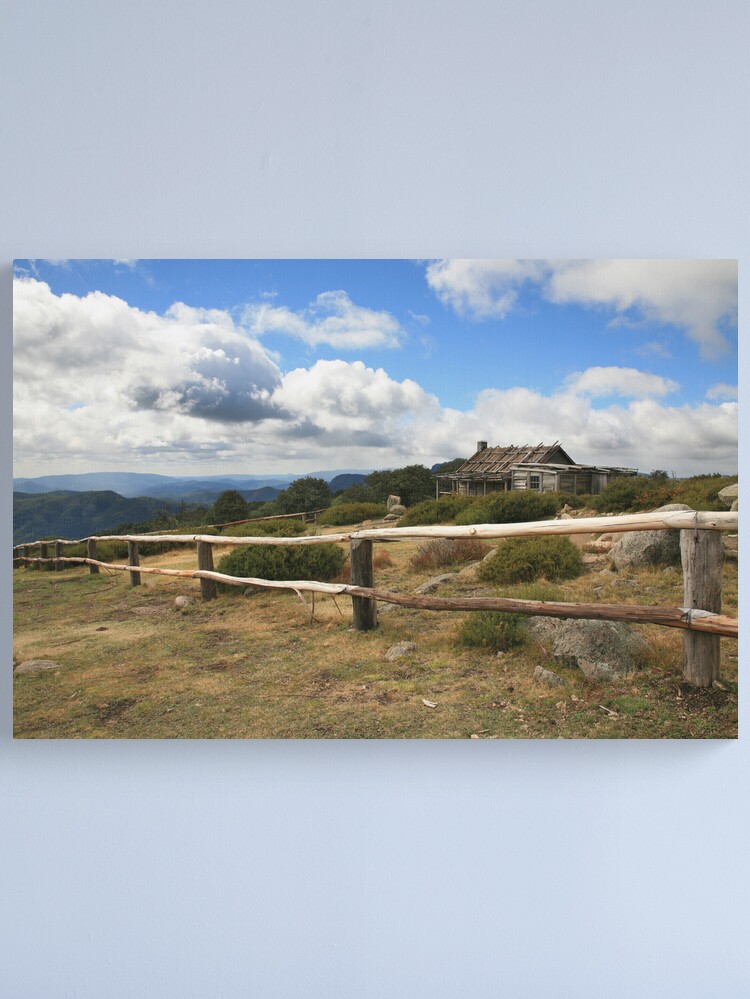 Alternate view of Autumn Afternoon at Craig's Hut, Mt Stirling, Australia Canvas Print