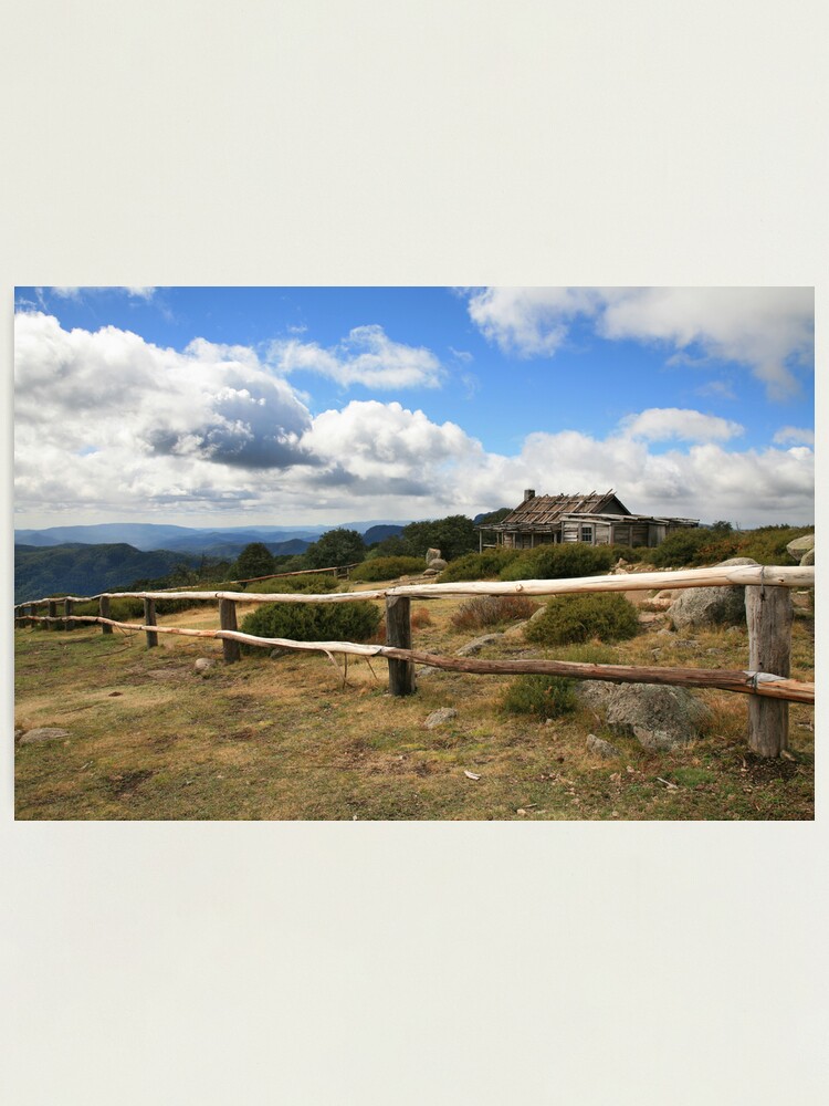 Thumbnail 2 of 3, Photographic Print, Autumn Afternoon at Craig's Hut, Mt Stirling, Australia designed and sold by Michael Boniwell.