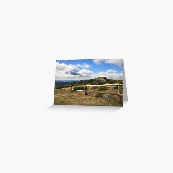 Autumn Afternoon at Craig's Hut, Mt Stirling, Australia Greeting Card