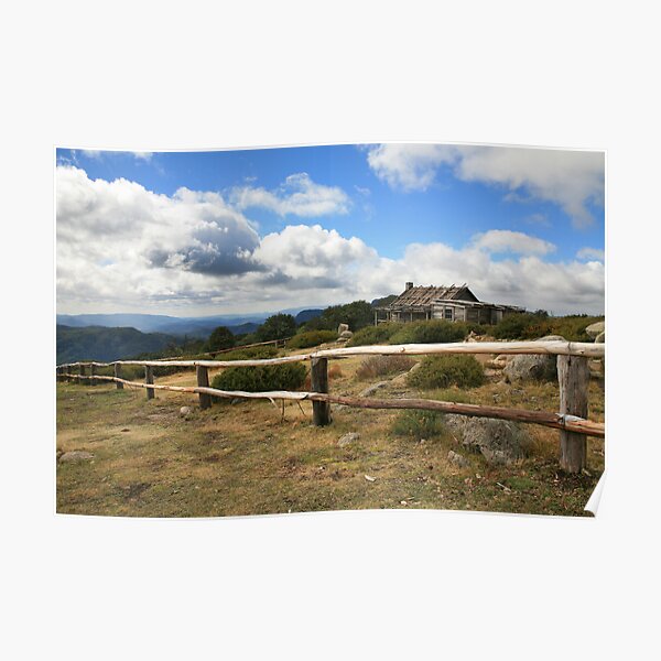 Autumn Afternoon at Craig's Hut, Mt Stirling, Australia Poster