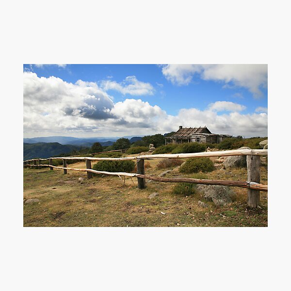 Autumn Afternoon at Craig's Hut, Mt Stirling, Australia Photographic Print