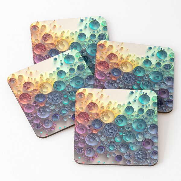 Item preview, Phantasmal Iridescent circles and dots in exotic colors of Pride ! designed and sold by UmagineArts.