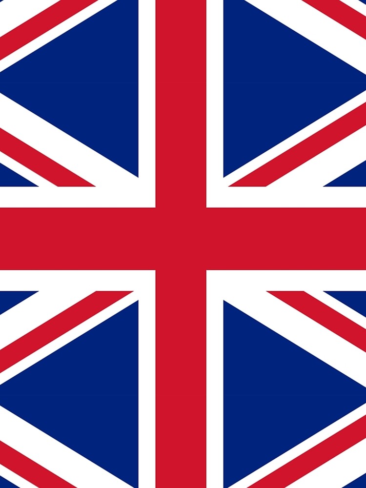 Union Jack, FULL COVER, British Flag, UK, United Kingdom, Pure & simple, 1:2. by TOMSREDBUBBLE
