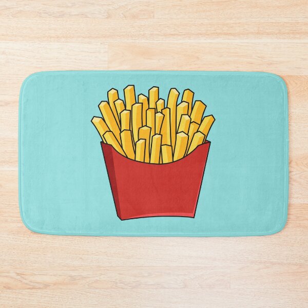 Item preview, French fries cartoon illustration designed and sold by Misscartoon.