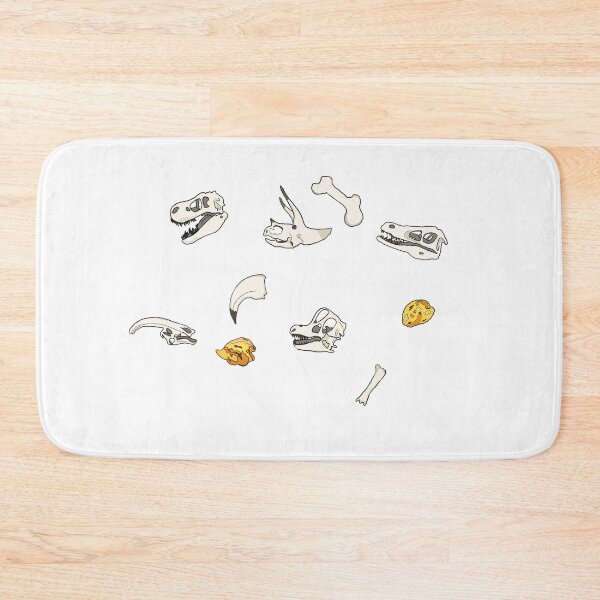 Item preview, Dinosaur Fossil Bone Print designed and sold by VanishingPrints.