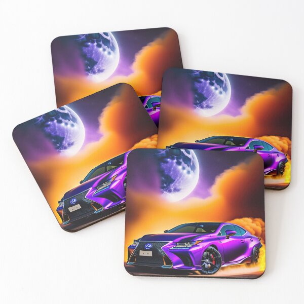 Item preview, Race-Ready in Radiant Purple: The Ultimate Lexus Sports Car for the Automotive Enthusiast designed and sold by TheCoolestDecal.