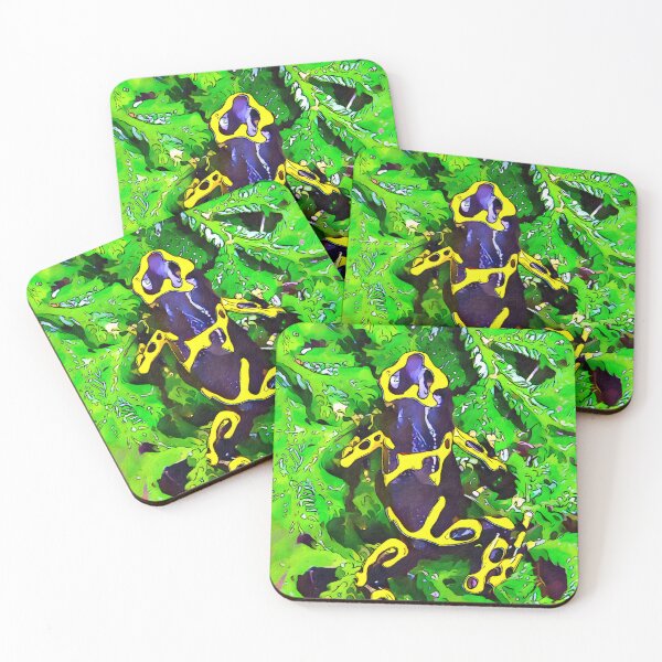 Item preview, Bumblebee Poison Frog-Yellow And Black Dart Frog  designed and sold by Heathermarie321.