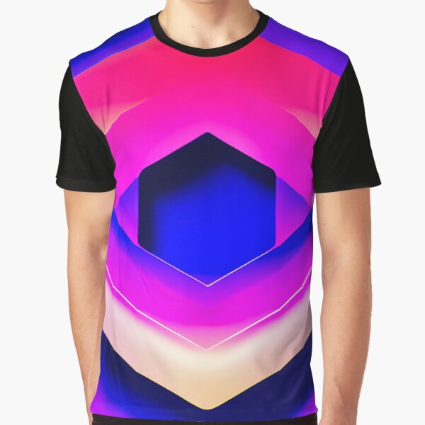 Gradient Mirage Graphic T-Shirt