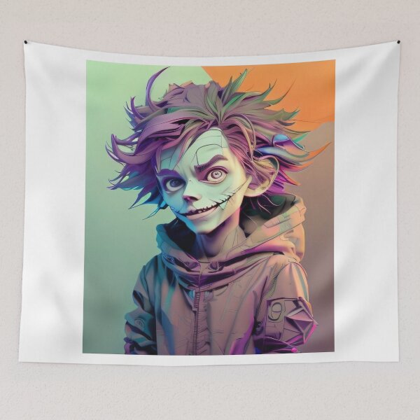 Item preview, Cyber joker designed and sold by Lykaon Art.