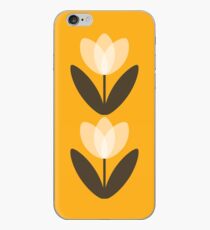 Tulpen Handytasche in Senfgelb iPhone-Hülle & Cover