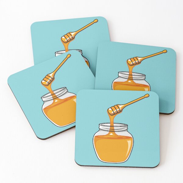 Item preview, Honey cartoon illustration designed and sold by Misscartoon.