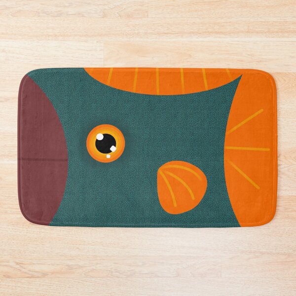 Item preview, Teal Fish (Retro) designed and sold by theAliCat.
