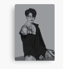 BTS Jungkook Dragon Tattoo Canvas Print