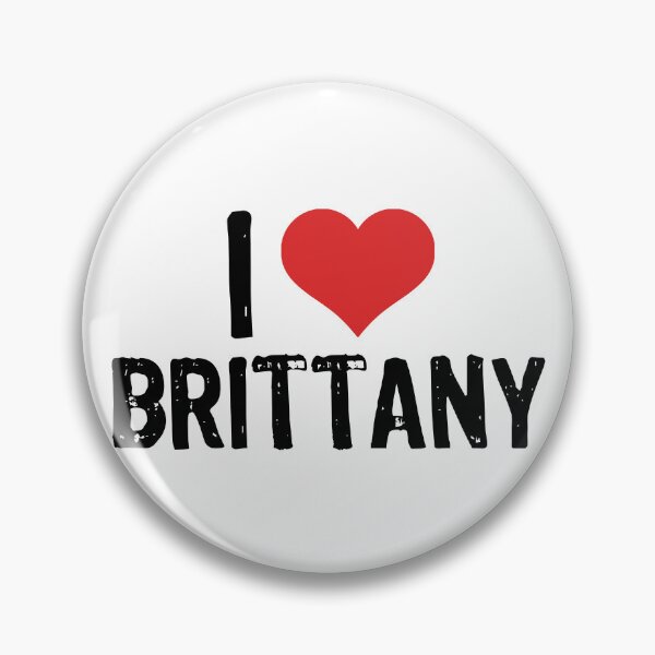 Item preview, I Love Brittany designed and sold by The "I Love Everything" Shop.